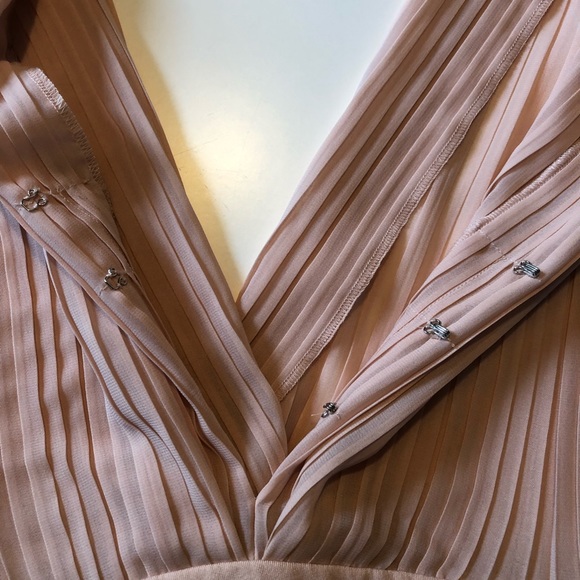 Maje nude cocktail or wedding dress - Picture 4 of 8